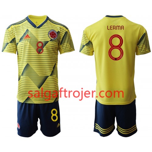 Colombia Fodboldtrøjer LERMA 8 Børn Hjemmebanesæt Copa América 2019 Kort ærmer Colombia Fodboldtrøjer LERMA 8 Børn Hjemmebanesæt Copa América 2019 Kort ærmer